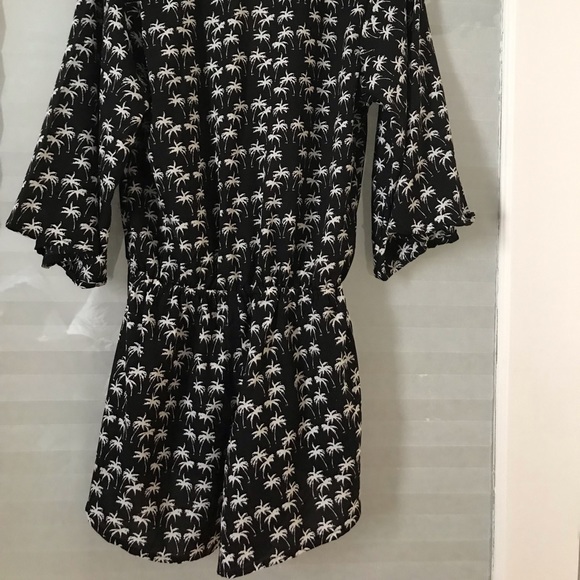 Elan Black Romper - Picture 3 of 3